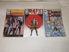 Three Valiant Comics