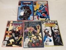 Five Marvel Night THrasher #1-4 & 6 Comics