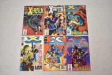 Six X-Factor Marvel Comic Books