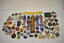 Assorted Military Patches Approx 120