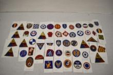 Assorted Military Patches Approx 68