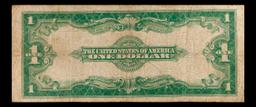1923 $1 large size Blue Seal Silver Certificate Grades vf, very fine Signatures Woods/White