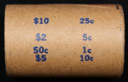 High Value! - Covered End Roll - Marked "Unc Morgan Extraordinary" - Weight shows x20 Coins (FC)