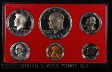 1976 United States Mint Proof Set 6 coins No Outer Box