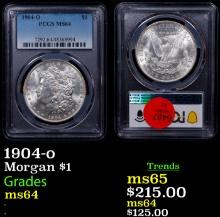 PCGS 1904-o Morgan Dollar $1 Graded ms64 By PCGS