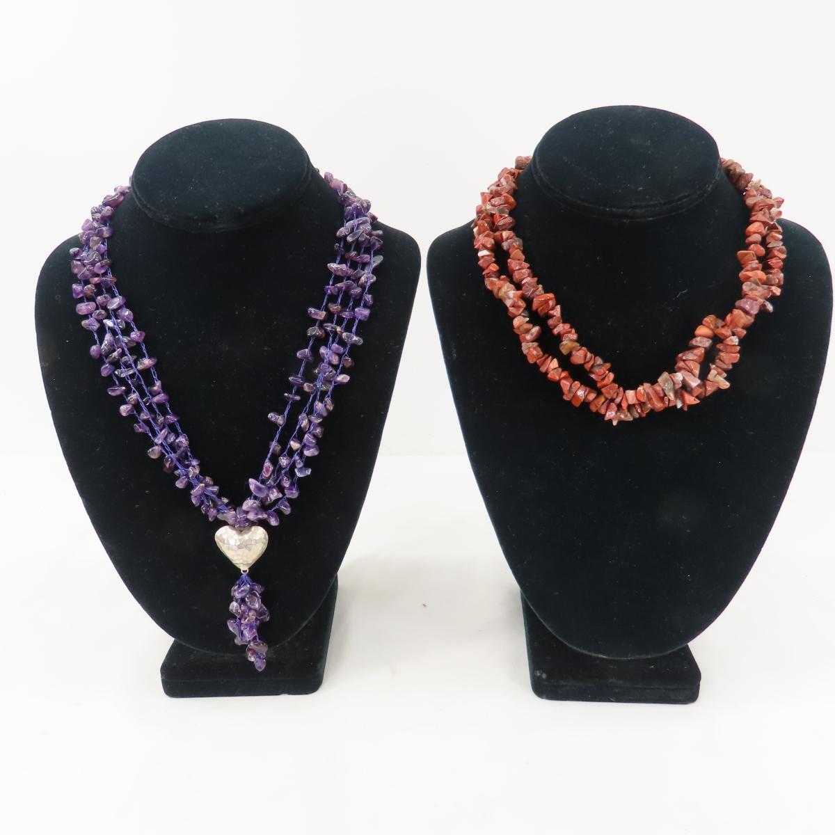 Amazonite, Amethyst, Stone & Bead Jewelry