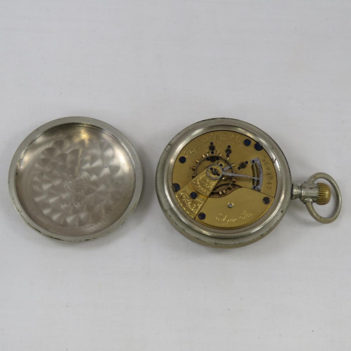 1888 Elgin National HH Taylor Mod 2 Pocket Watch