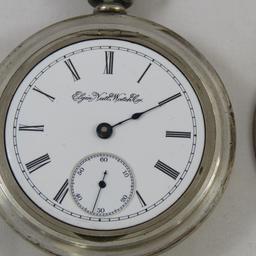 1895 Elgin National & 1897 Illinois Pocket Watches