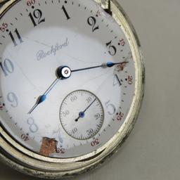 1908 Rockford Watch Co Pocket Watch- Working