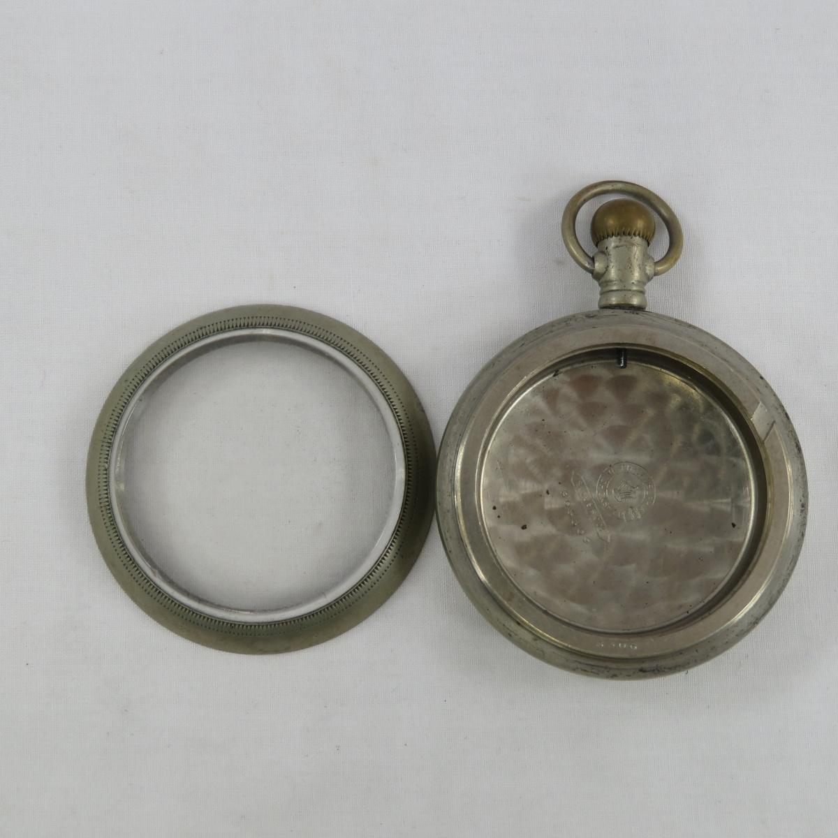 4 Antique Size 18 Open Face Pocket Watch Cases