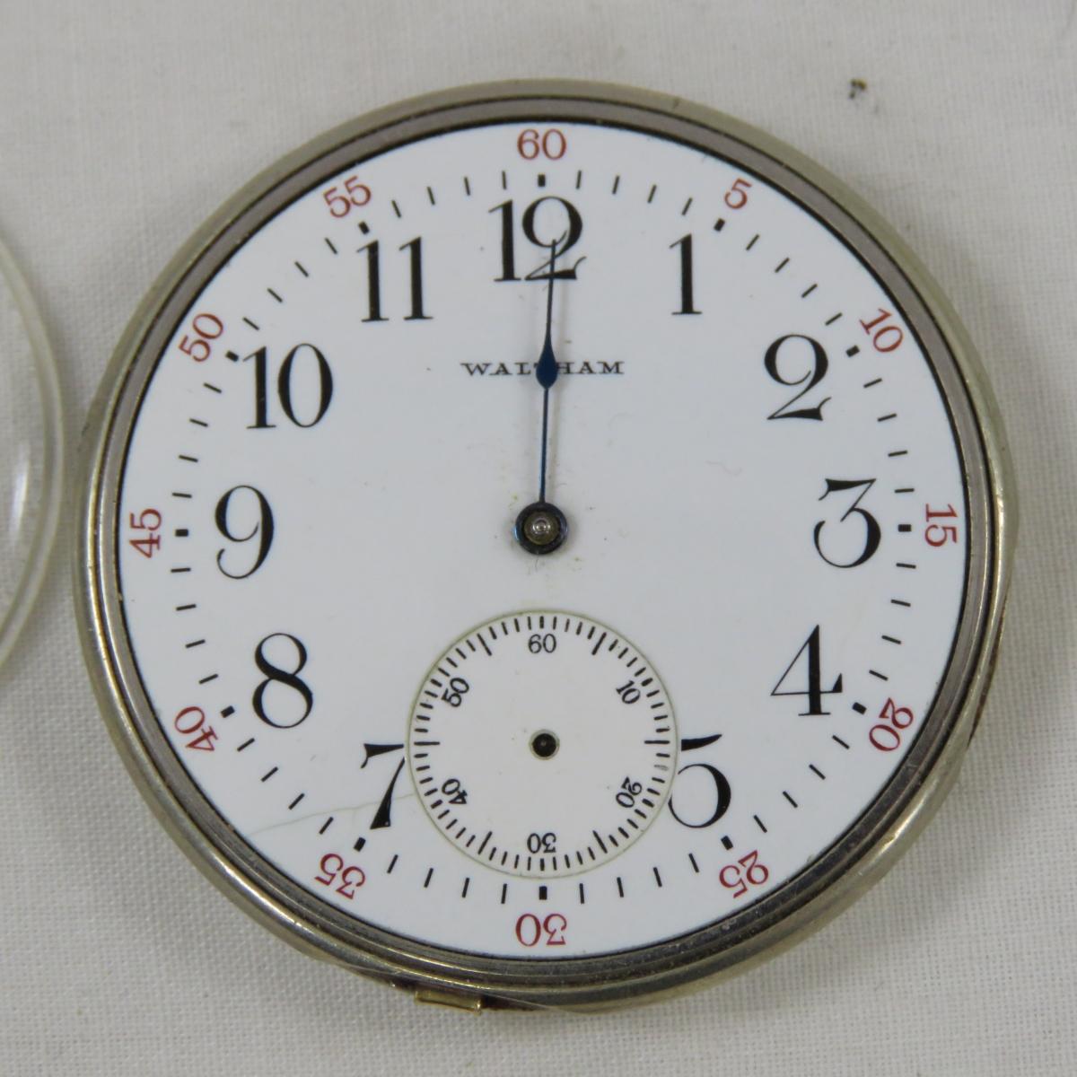 1894 Waltham and 1928 South Bend Pocket Watches