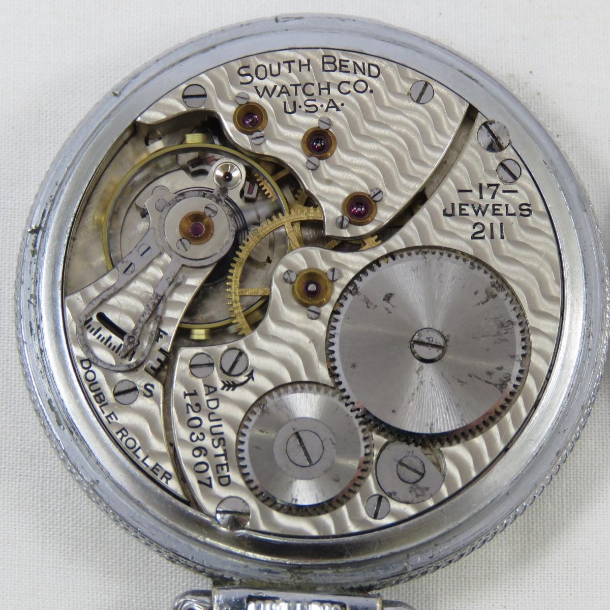 1894 Waltham and 1928 South Bend Pocket Watches