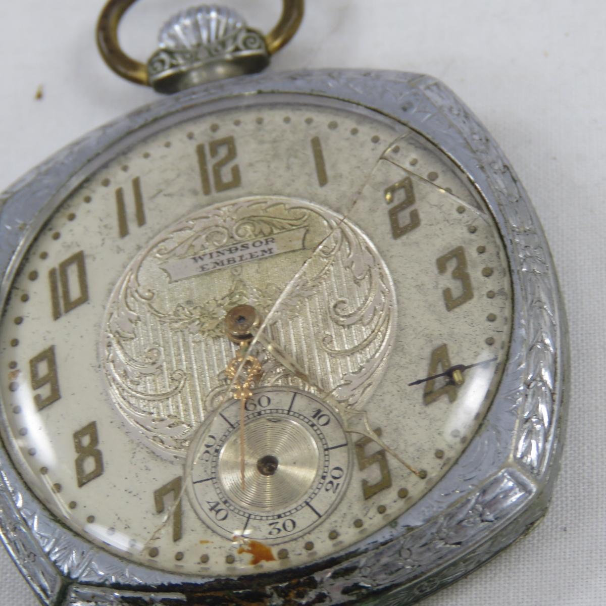 Assorted Pocket Watches & Movements for Repair