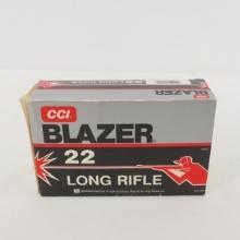 500 Rounds CCI Blazer .22 LR Ammunition sealed box