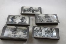 100 Keystone Series Stereoview Cards Complete Set