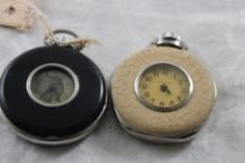 2 Pocket Watches Ingersoll Cord & New Haven
