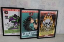 3 Toppling Goliath Brewing Co. Framed Posters