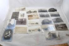 WW 1 Era Black & White Real Photo Postcards