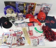 MN Twins Program, Ticket Stubs & Collectibles