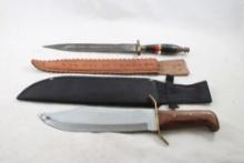 2 Fixed Blade Knives Pakistan on 1