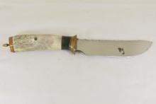 Hand Made Custom Knife by Dr. Robert E Molenaar