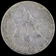 1853 U.S. 3-cent silver piece