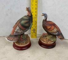 Pair Turkey Figurines
