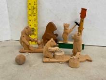 Carved Wooden Toys