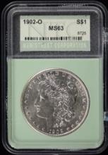 1902-O Morgan Dollar NTC MS63