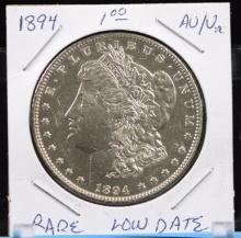 1894 Morgan Dollar Rare AU/UNC