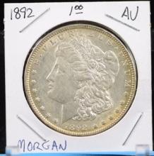 1892 Morgan Dollar AU Low Mintage