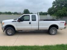 2015 Ford F250 4X4 Extended Cab Pickup / Located: Bryan, TX