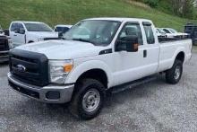 2014 Ford F250 4X4 Extended Cab Pickup / Located: Clarksburg, WV