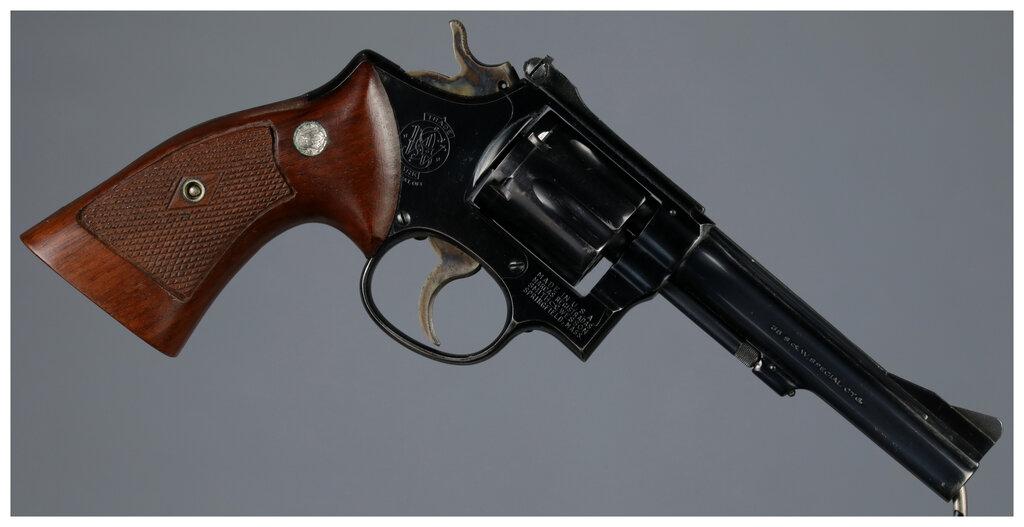 Smith & Wesson K-38 Combat Masterpiece Double Action Revolver