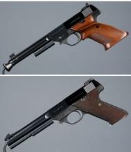 Two High Standard Olympic Semi-Automatic Pistols
