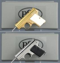 Two Precision Small Arms PSA-25 Semi-Automatic Pistols