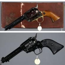 Two Serial Number 1 Single Action Revolvers