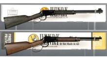 Two Henry Repeating Arms Lever Action Long Guns with Boxes