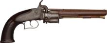 Engraved Collier & Co. Percussion Revolver