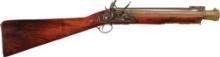 Spencer Brass Barrel Flintlock Blunderbuss with Snap Bayonet