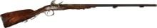 Simon of Paris Silver Mounted Flintlock Double Barrel Shotgun