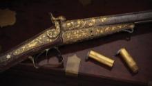 Dual Ignition Double Barrel Shotgun from Thomas of Paris