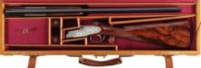 Factory Engraved CSMC 20 Gauge A. Galazan Shotgun with Case