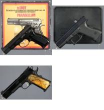 Three Semi-Automatic Pistols