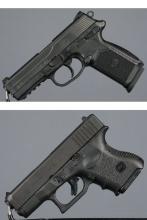 Two Semi-Automatic Pistols