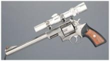 Ruger Super Redhawk Double Action Revolver with Weaver Scope