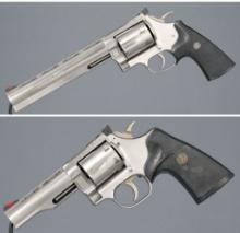 Two Dan Wesson Double Action Revolvers