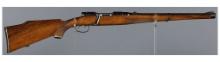 Steyr Mannlicher-Schoenauer Model MCA Full Stock Rifle