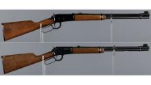 Two Winchester Lever Action Carbines