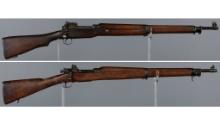 Two U.S. Military Bolt Action Rifles